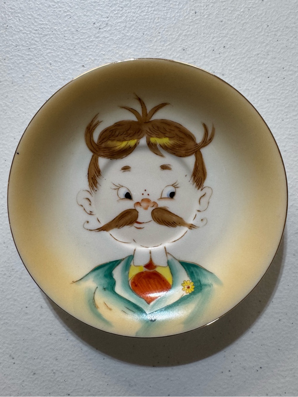 Vintage Ardalt Lenwile China Hand-Painted Saucer